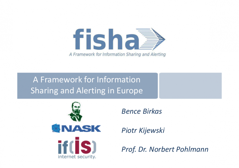 220-A-Framework-for-Information-Sharing-and-Alerting-in-Europe-Prof.-Norbert-Pohlmann