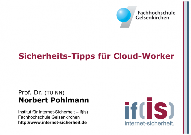 241-Sicherheits-Tipps-für-Cloud-Worker-Gelsennet-Make-IT-Prof.-Norbert-Pohlmann