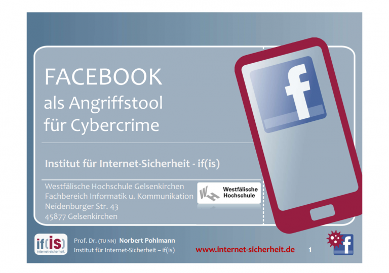 255-FACEBOOK-als-Angriffstool-für-Cybercrime-Prof-Norbert-Pohlmann