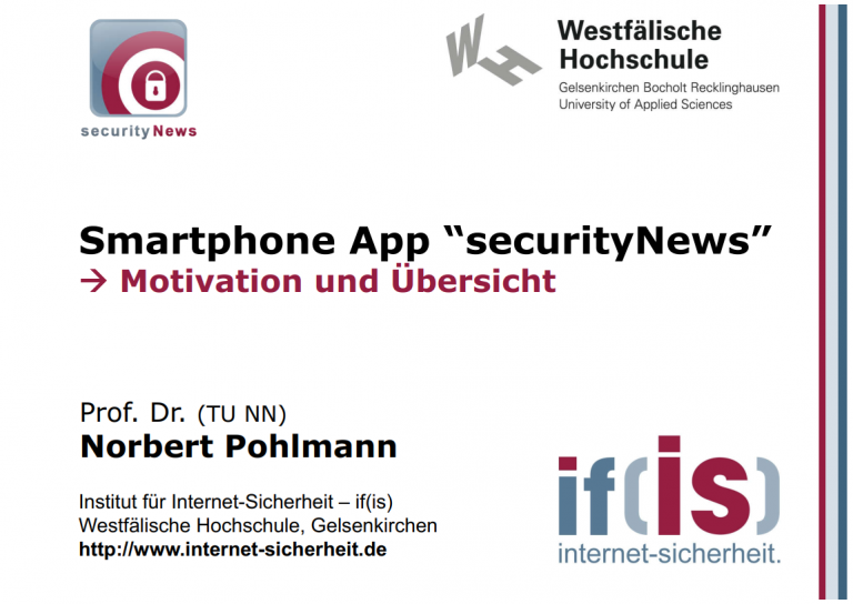 260-Smartphone-App-securityNews-Prof-Norbert-Pohlmann