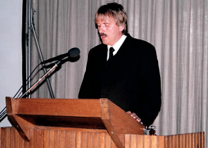 Foto Vortrag zur Innovationspreisverleihung - Aachen 1997 - Prof. Norbert Pohlmann