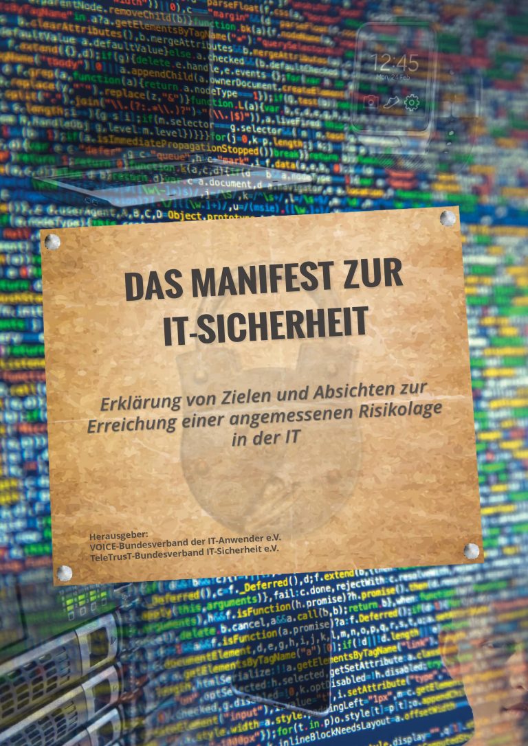 Das Manifest zur IT-Sicherheit