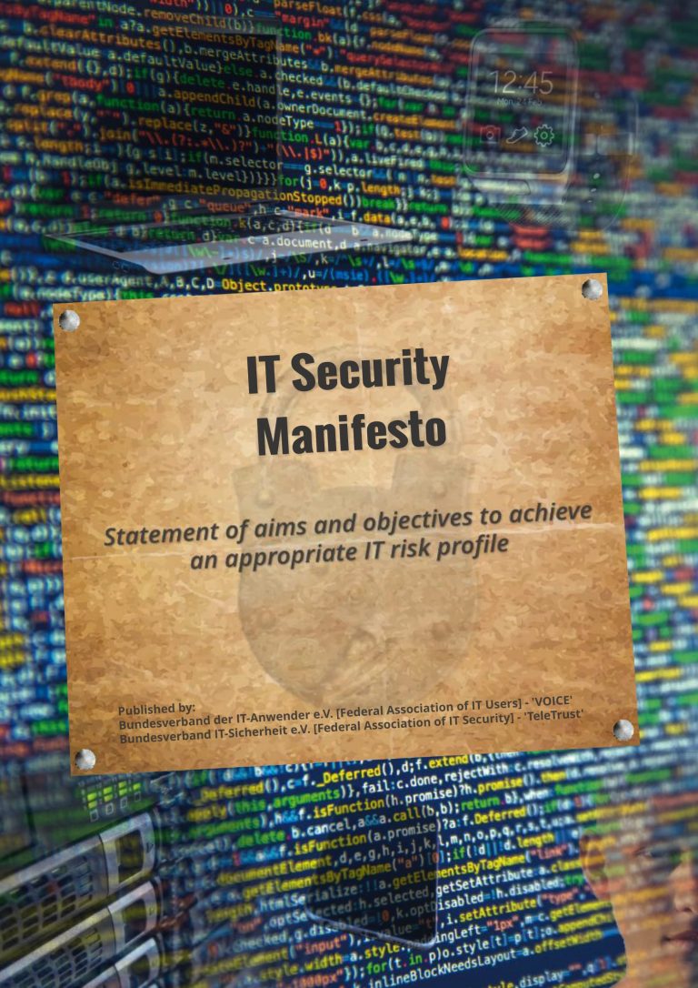 IT Security Manifesto