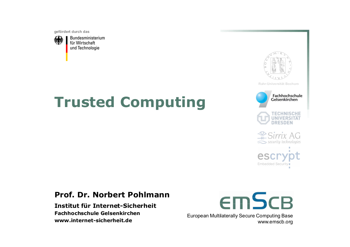 183-Trusted-Computing-Bausteine-für-sichere-elektronische-Geschäftsprozesse-Prof.-Pohlmann