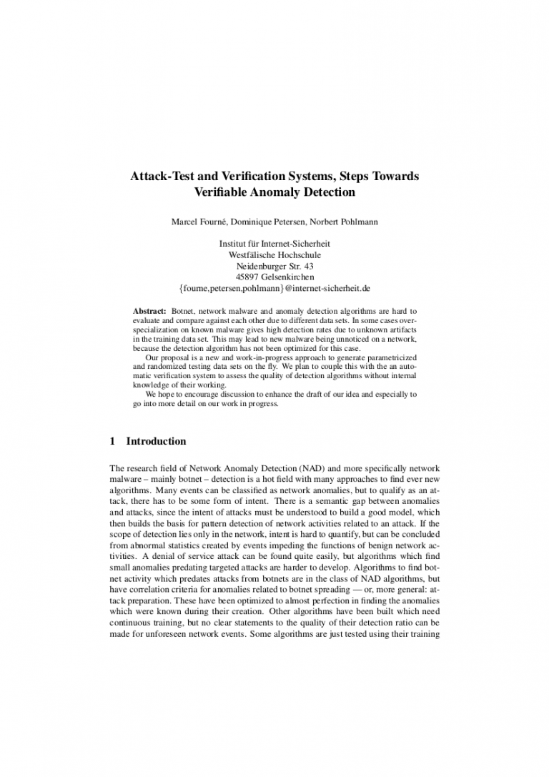 303-Attack-Test-and-Verification-Systems-Steps-Towards-Verifiable-Anomaly-Detection-Prof-Norbert-Pohlmann