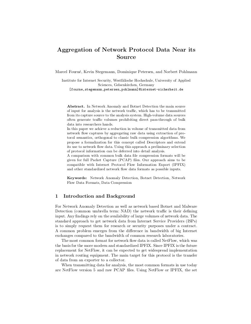 316-Aggregation-of-Network-Protocol-Data-Near-its-Source-Prof-Norbert-Pohlmann