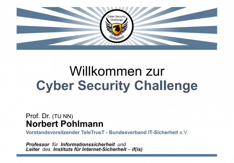 330-Motivation-und-Ablauf-der-Cyber-Security-Challenge-Germany-2016-Prof.-Norbert-Pohlmann