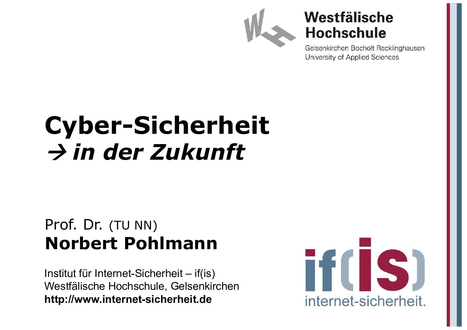Vortrag Cyber-Sicherheit-in-der-Zukunft