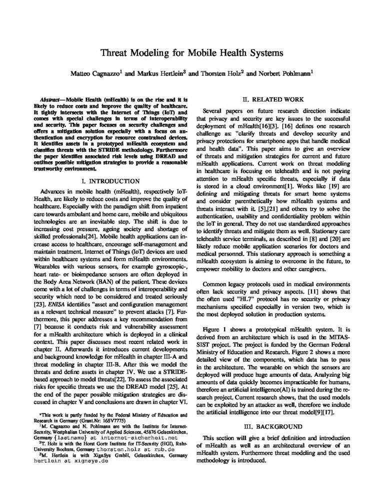 Artikel Threat-Modeling-for-Mobile-Health-Systems-in-Proceedings-of-the-Conference-Prof.-Norbert-Pohlmann-pdf