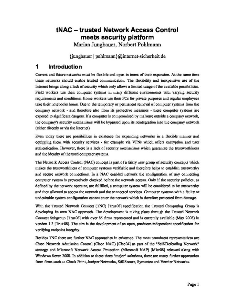 249-tNAC-–-trusted-Network-Access-Control-meets-security-platform-Prof.-Norbert-Pohlmann-pdf