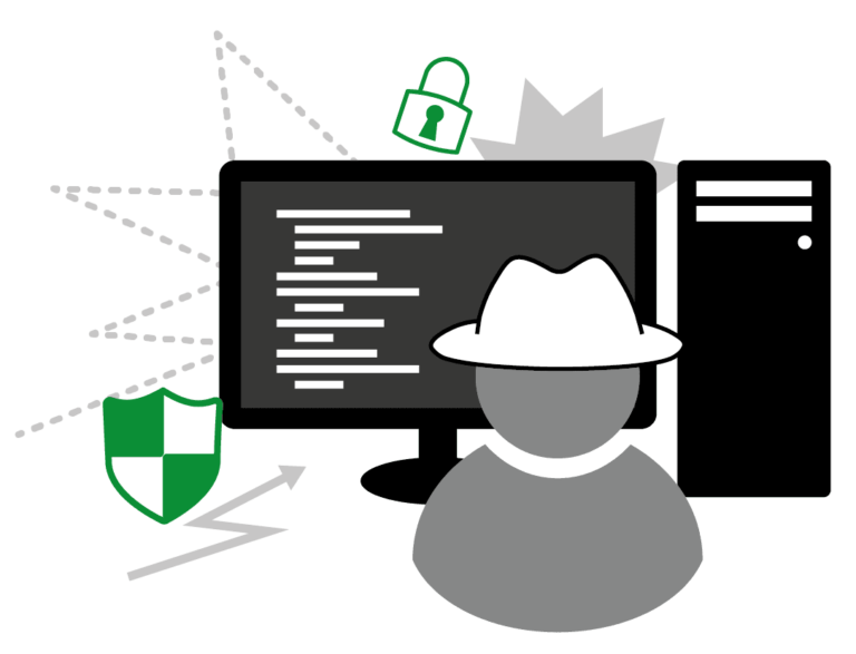 Ethical Hacking beauftragtes Testen von Sicherheitslücken und Angriffsmöglichkeiten auf IT-Systeme