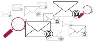 E-Mail Sicherheitsherausforderungen - Spam - Postkarte - Verschlüsseung