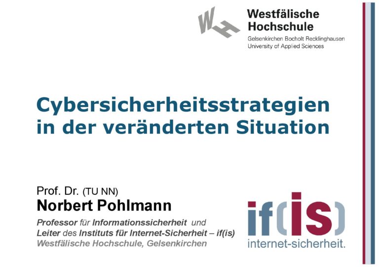 Cybersicherheitsstrategien in der veränderten Situation