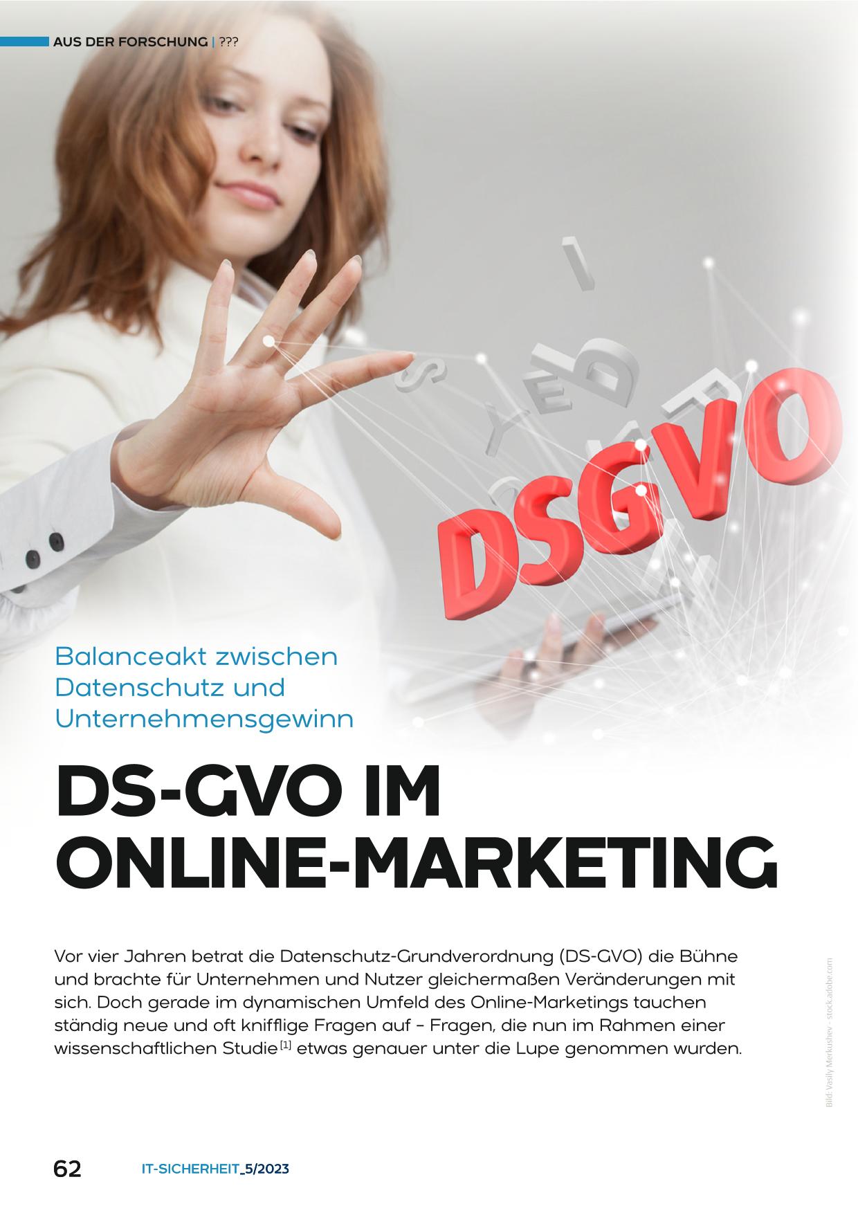 DS-GVO im Online-Marketing