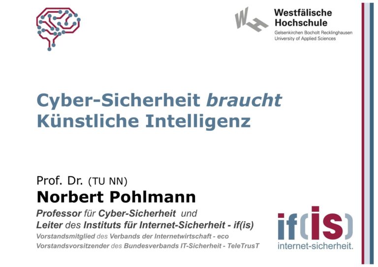 Cyber-Sicherheit braucht Künstliche Intelligenz