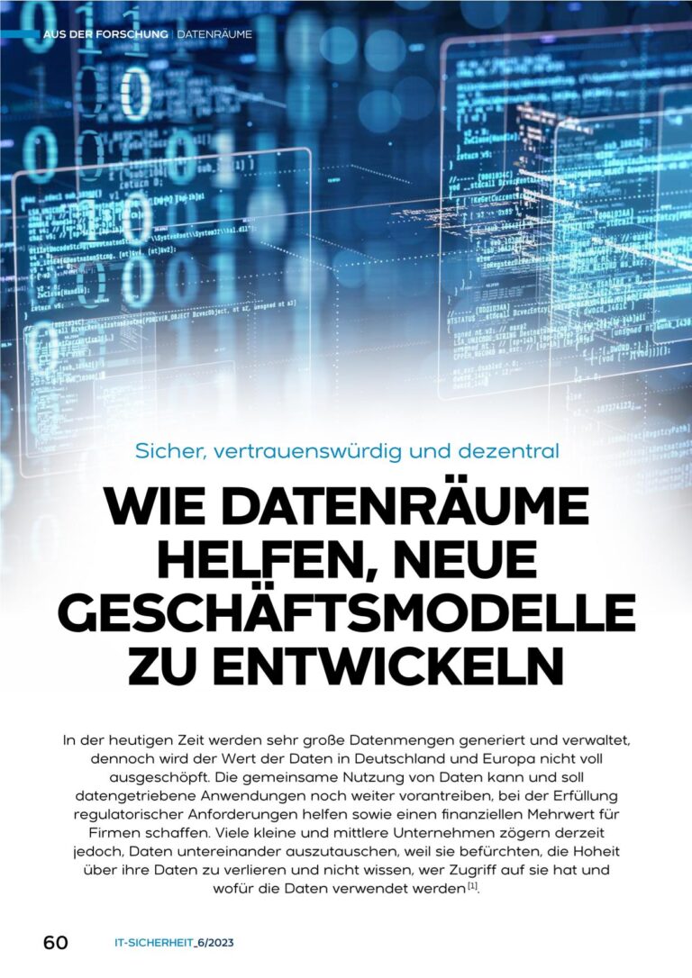 Wie Datenräume helfen