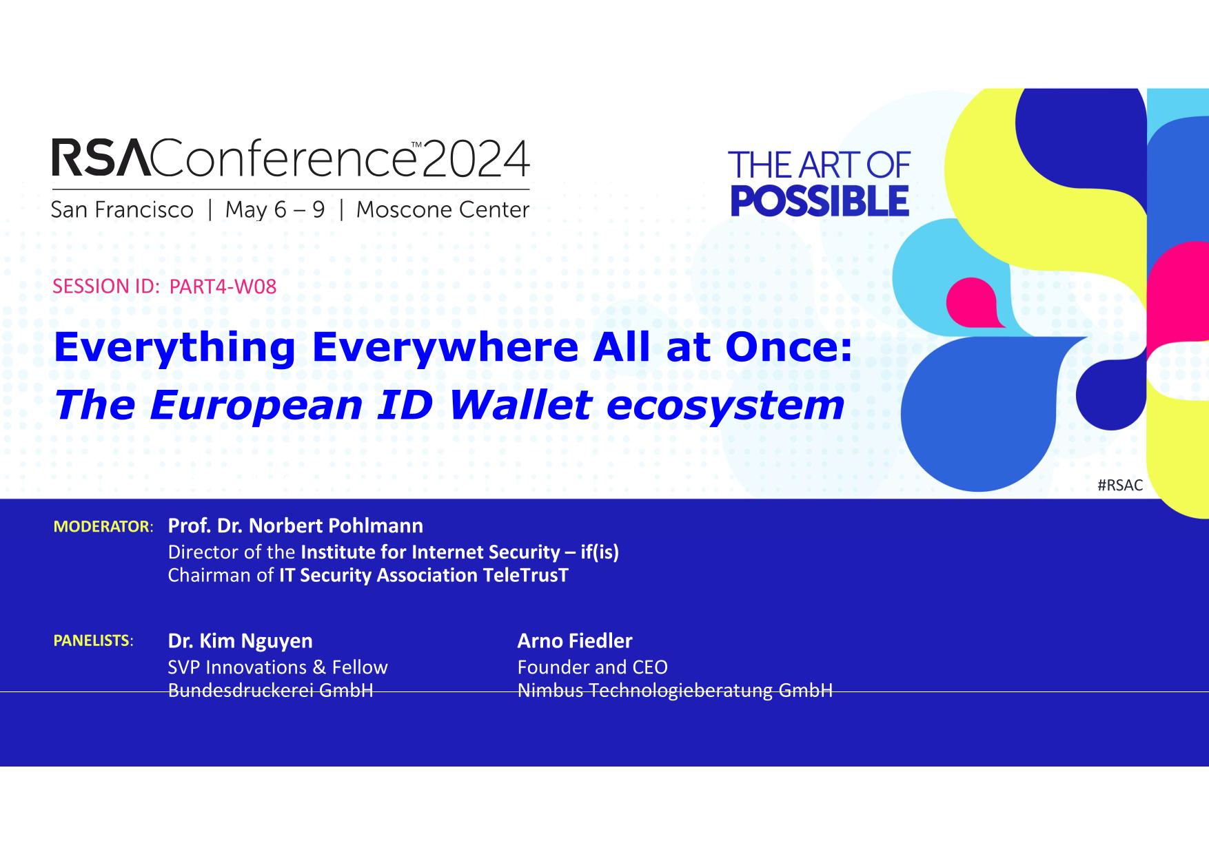 Everything Everywhere All at Once - The European ID Wallet ecosystem