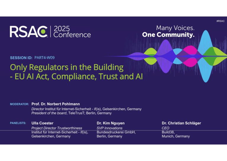 Only Regulators in the Building - EU AI Act, Compliance, Trust and AI