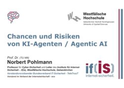 posted Prof. Dr. Pohlmann 466 - Chancen und Risiken von KI-Agenten - Agentic AI - Prof Norbert Pohlmann