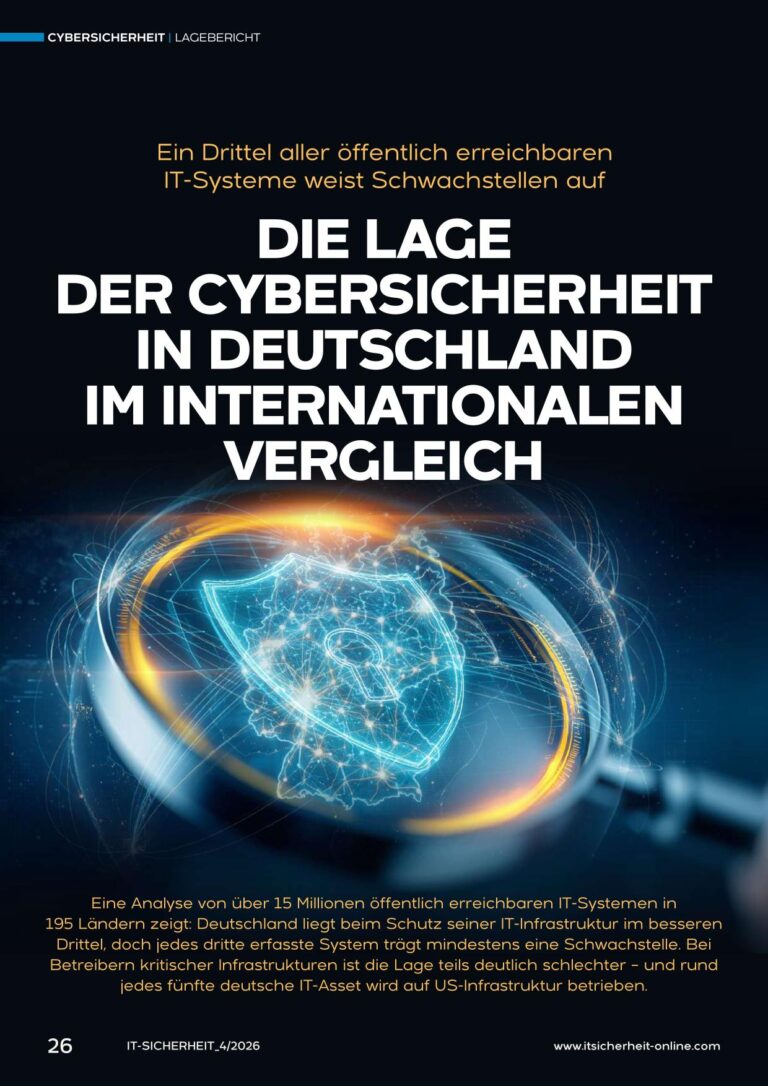 Die Lage der Cybersicherheit in Deutschland im internationalen Vergleich - Prof Norbert Pohlmann